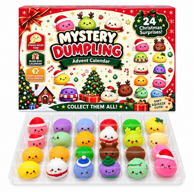 Christmas Squishies Advent Calendar 24 Days Countdown