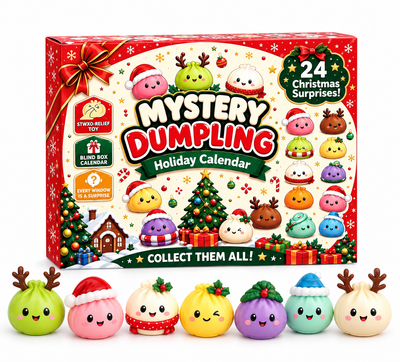 Christmas Squishies Advent Calendar 24 Days Countdown