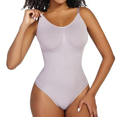 Spandex Bodysuit Thong String Shapewear Compression Body tummy Shapers
