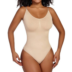 Spandex Bodysuit Thong String Shapewear Compression Body tummy Shapers